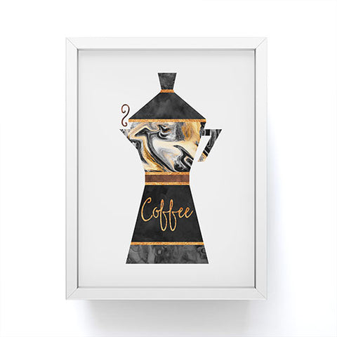Elisabeth Fredriksson Coffee Maker Framed Mini Art Print