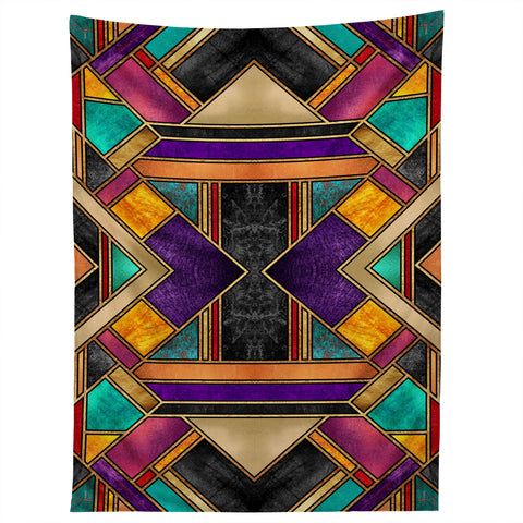 Elisabeth Fredriksson Colorful Art Deco Tapestry