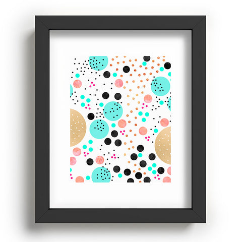 Elisabeth Fredriksson Colorful Champagne Recessed Framing Rectangle