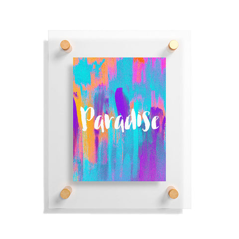 Elisabeth Fredriksson Colorful Paradise Floating Acrylic Print