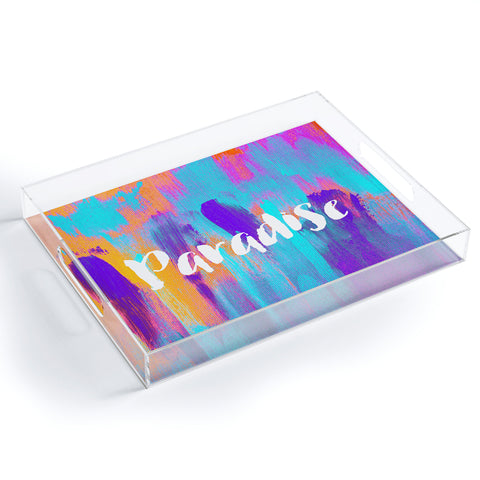 Elisabeth Fredriksson Colorful Paradise Acrylic Tray