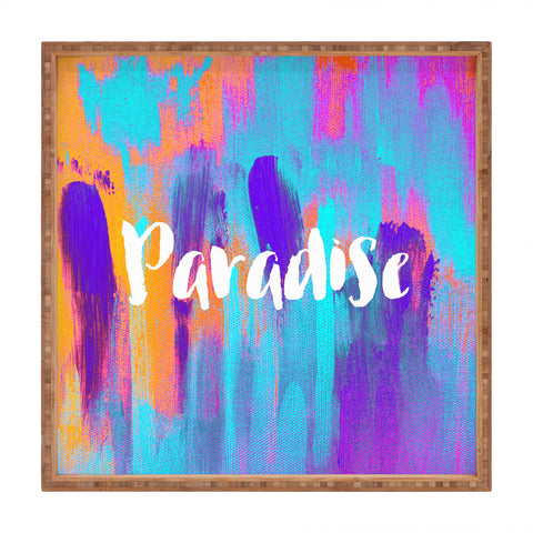 Elisabeth Fredriksson Colorful Paradise Square Tray