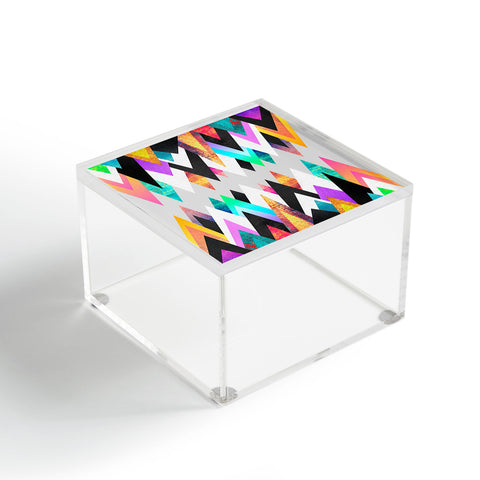 Elisabeth Fredriksson Colorful Peaks Acrylic Box