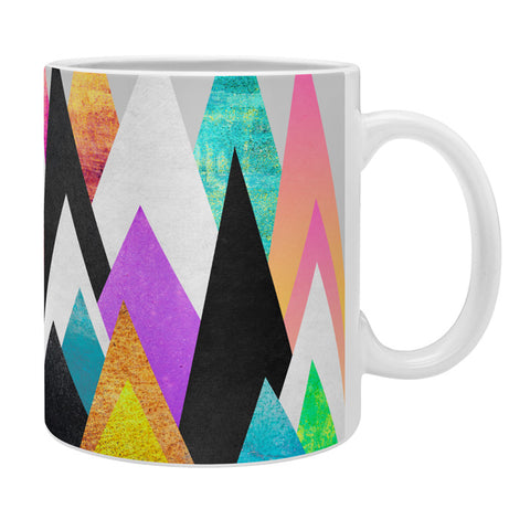 Elisabeth Fredriksson Colorful Peaks Coffee Mug