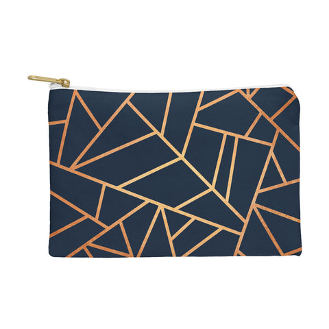 Elisabeth Fredriksson Copper and Midnight Navy Pouch