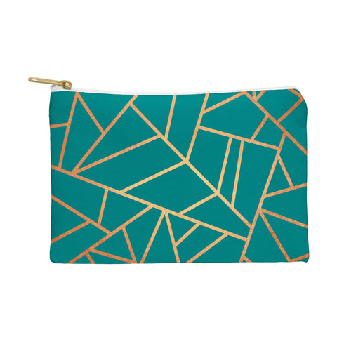 Elisabeth Fredriksson Copper and Teal Pouch