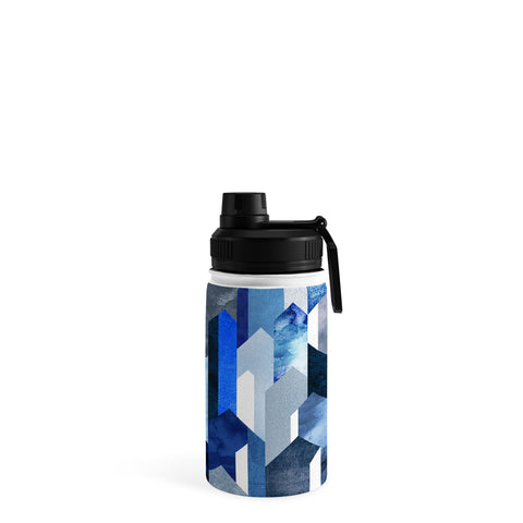 Elisabeth Fredriksson Crystallized Blue Water Bottle