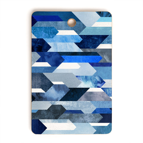 Elisabeth Fredriksson Crystallized Blue Cutting Board Rectangle