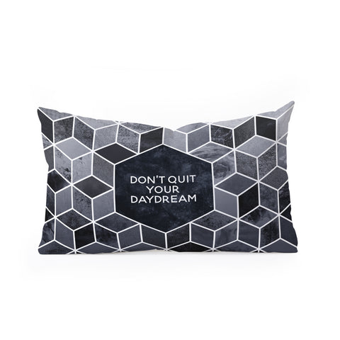 Elisabeth Fredriksson Dont Quit Your Daydream Oblong Throw Pillow