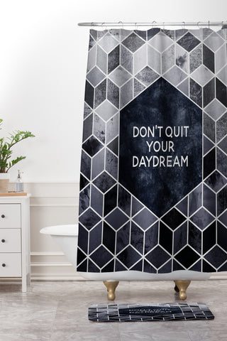 Elisabeth Fredriksson Dont Quit Your Daydream Shower Curtain And Mat