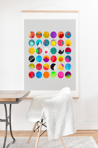 Elisabeth Fredriksson Dots 1 Art Print And Hanger