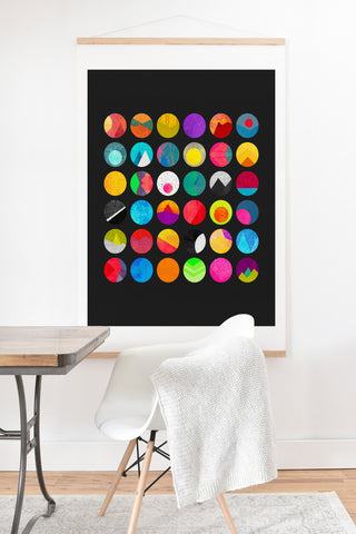Elisabeth Fredriksson Dots 2 Art Print And Hanger
