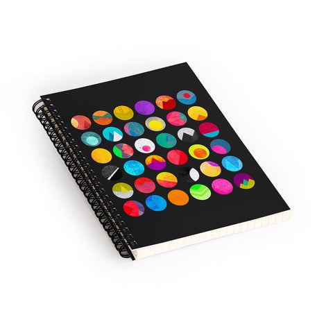 Elisabeth Fredriksson Dots 2 Spiral Notebook