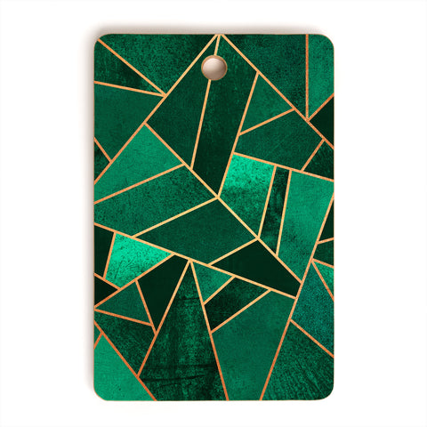 Elisabeth Fredriksson Emerald And Copper Cutting Board Rectangle