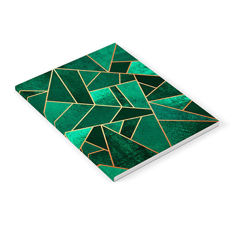 Elisabeth Fredriksson Emerald And Copper Notebook