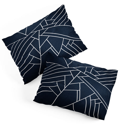 Elisabeth Fredriksson Geometric Navy Pillow Shams