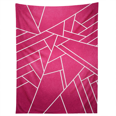 Elisabeth Fredriksson Geometric Pink Tapestry