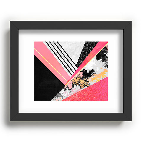 Elisabeth Fredriksson Geometric Summer Pink Recessed Framing Rectangle