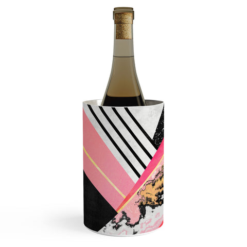 Elisabeth Fredriksson Geometric Summer Pink Wine Chiller