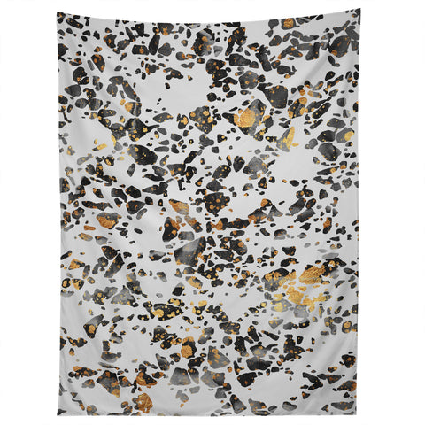 Elisabeth Fredriksson Gold Speckled Terrazzo Tapestry