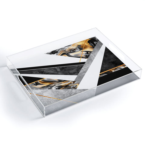 Elisabeth Fredriksson Lines and Layers Acrylic Tray