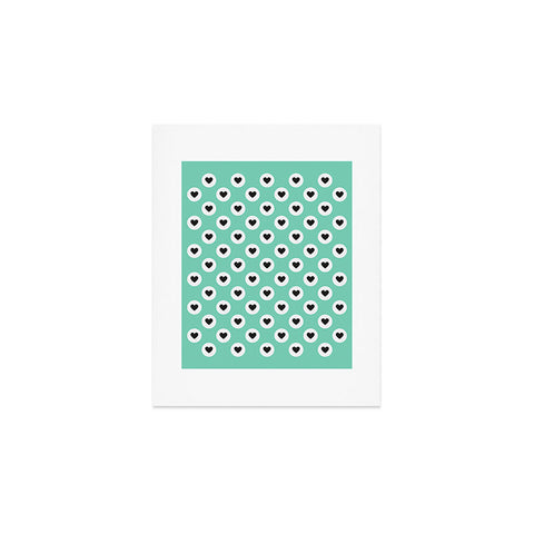 Elisabeth Fredriksson Lovely Dots Mint Art Print