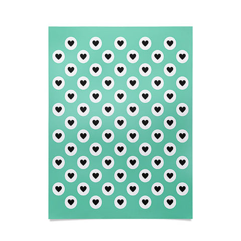 Elisabeth Fredriksson Lovely Dots Mint Poster