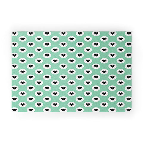 Elisabeth Fredriksson Lovely Dots Mint Welcome Mat