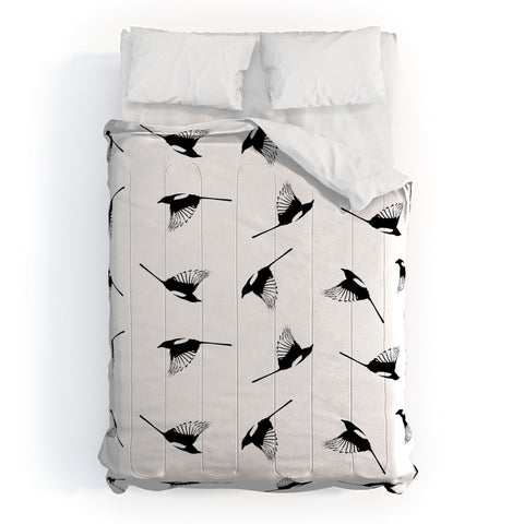 Elisabeth Fredriksson Magpies Comforter