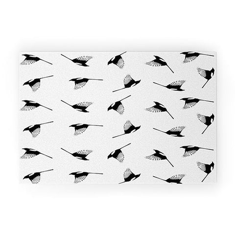 Elisabeth Fredriksson Magpies Welcome Mat