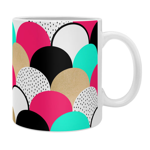 Elisabeth Fredriksson Neon Gumdrops Coffee Mug
