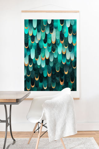 Elisabeth Fredriksson Ocean Scales Art Print And Hanger