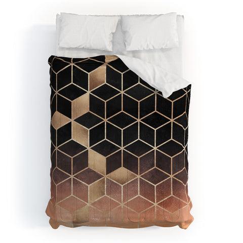 Elisabeth Fredriksson Ombre Cubes Comforter