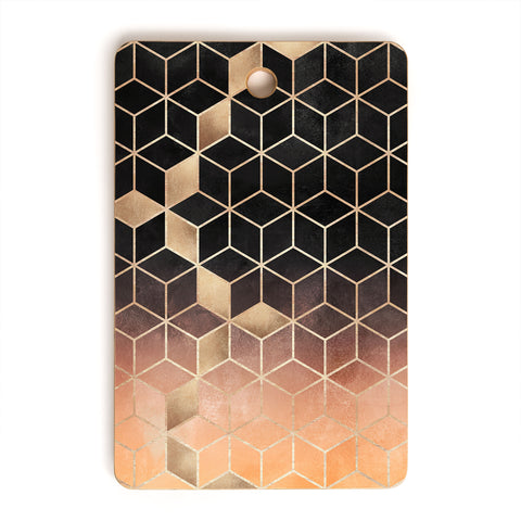 Elisabeth Fredriksson Ombre Cubes Cutting Board Rectangle