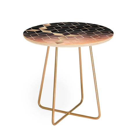 Elisabeth Fredriksson Ombre Cubes Round Side Table