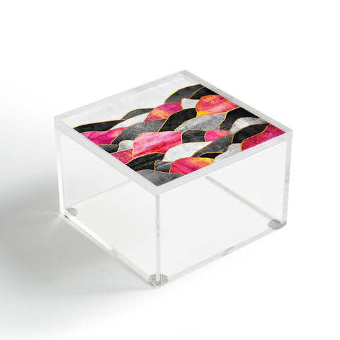 Elisabeth Fredriksson Pink Hills Acrylic Box