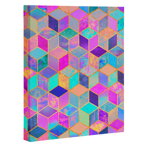 Elisabeth Fredriksson Pretty Cubes Art Canvas