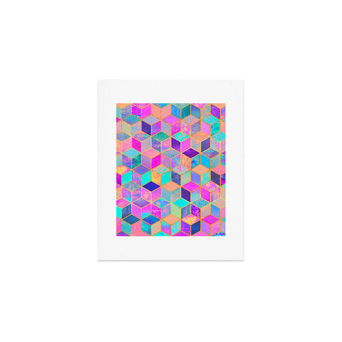 Elisabeth Fredriksson Pretty Cubes Art Print