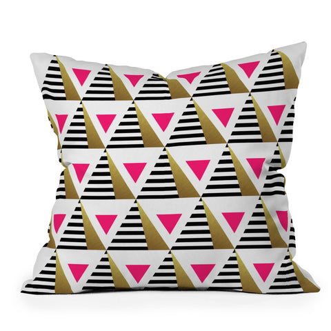 Elisabeth Fredriksson Pyramids Throw Pillow