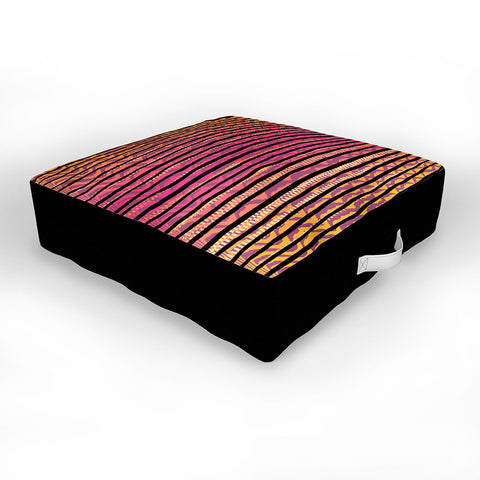 Elisabeth Fredriksson Quirky Stripes Outdoor Floor Cushion