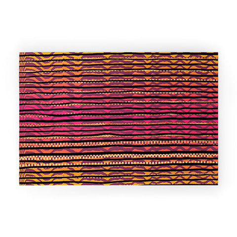 Elisabeth Fredriksson Quirky Stripes Welcome Mat