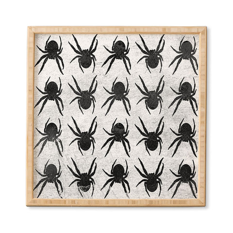 Elisabeth Fredriksson Spiders 4 BW Framed Wall Art