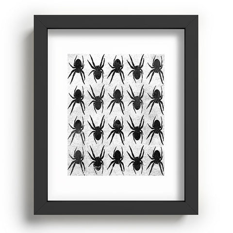 Elisabeth Fredriksson Spiders 4 BW Recessed Framing Rectangle