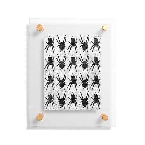 Elisabeth Fredriksson Spiders 4 BW Floating Acrylic Print
