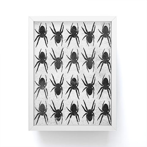 Elisabeth Fredriksson Spiders 4 BW Framed Mini Art Print