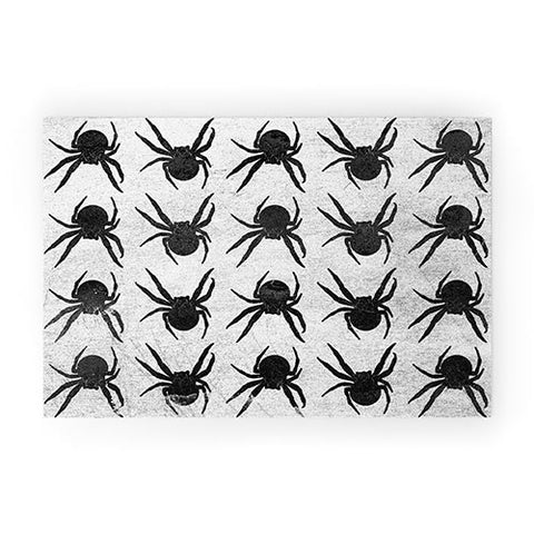 Elisabeth Fredriksson Spiders 4 BW Welcome Mat