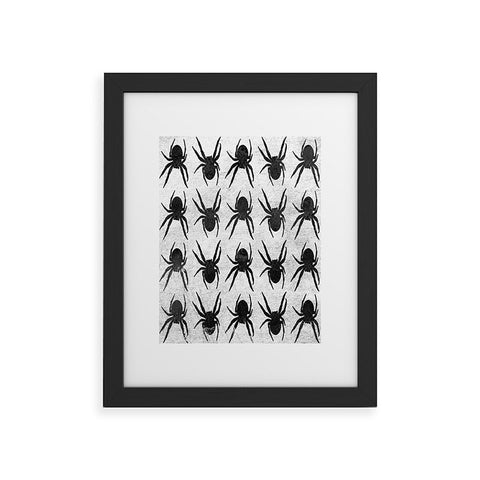 Elisabeth Fredriksson Spiders 4 BW Framed Art Print