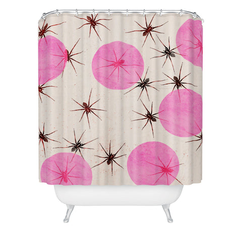 Elisabeth Fredriksson Spiders I Shower Curtain