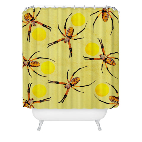 Elisabeth Fredriksson Spiders III Shower Curtain