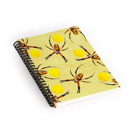 Elisabeth Fredriksson Spiders III Spiral Notebook